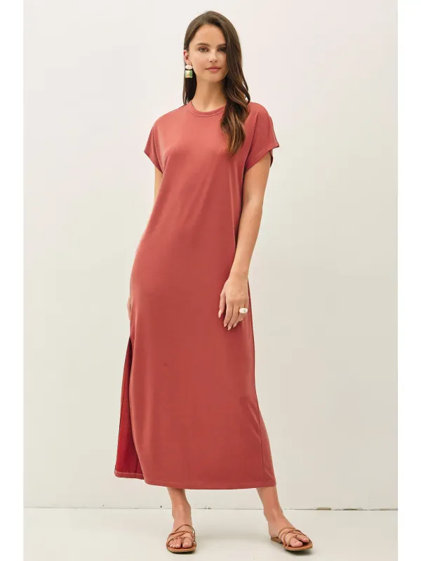 Essential Cap Sleeve Midi Dress