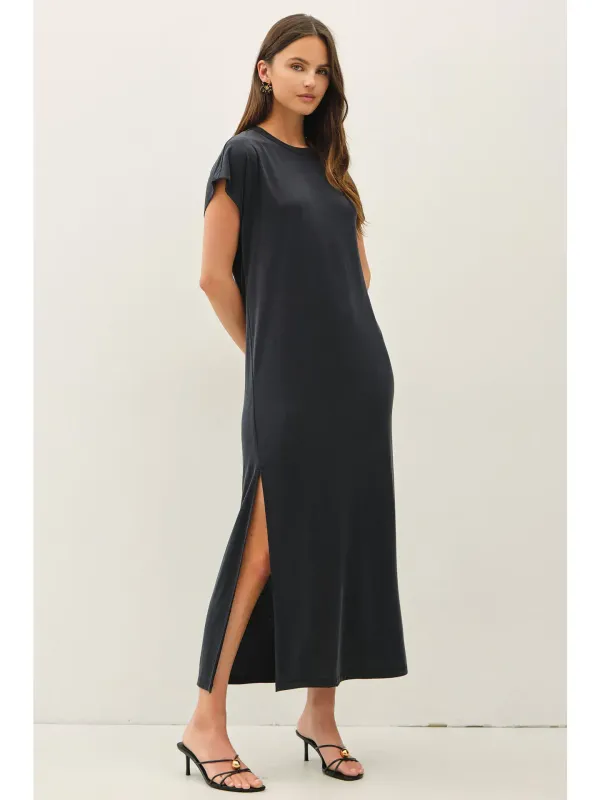 Essential Cap Sleeve Midi Dress