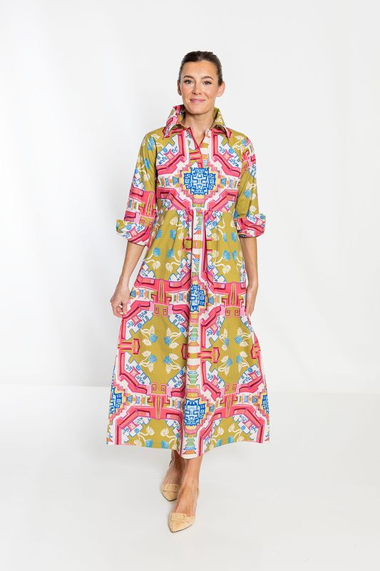 Surcie Blythe Empire Dress Long