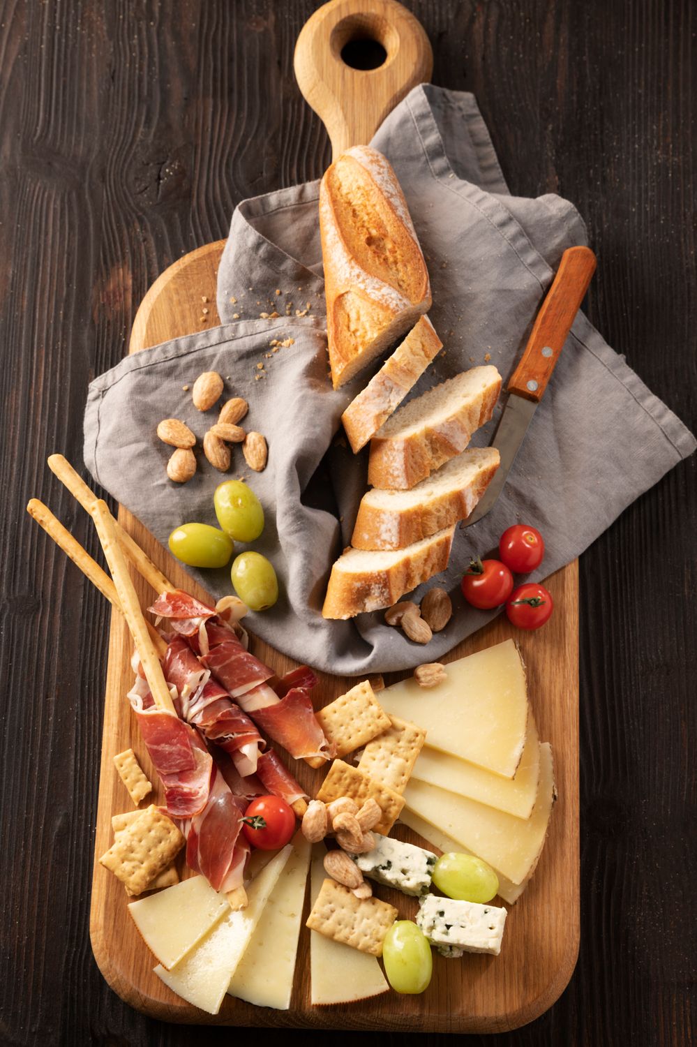 Tablas de charcutería y quesos