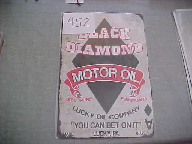 451 - Husky Gasoline Motor Oil Vintage Style Metal Advertising Metal Sign 8 x 12 Inches