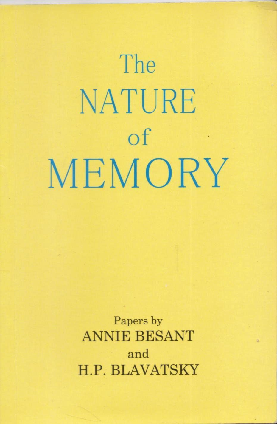 Nature Of Memory