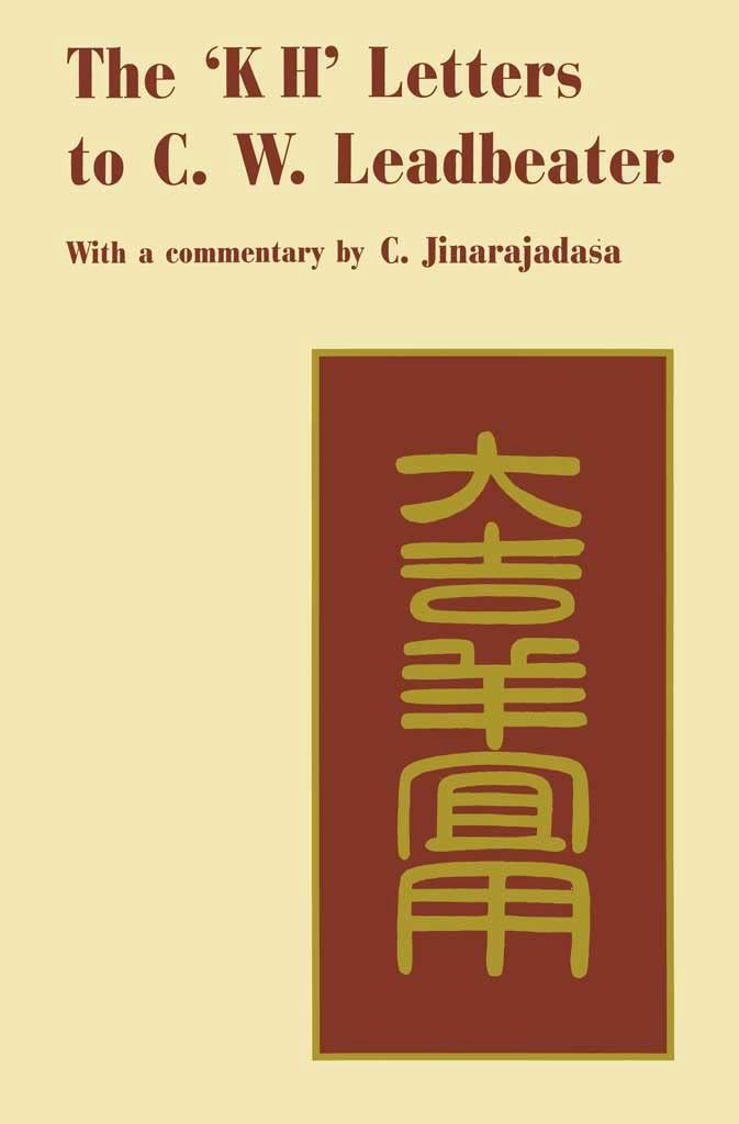 Kh Letters To C. W. Leadbeater