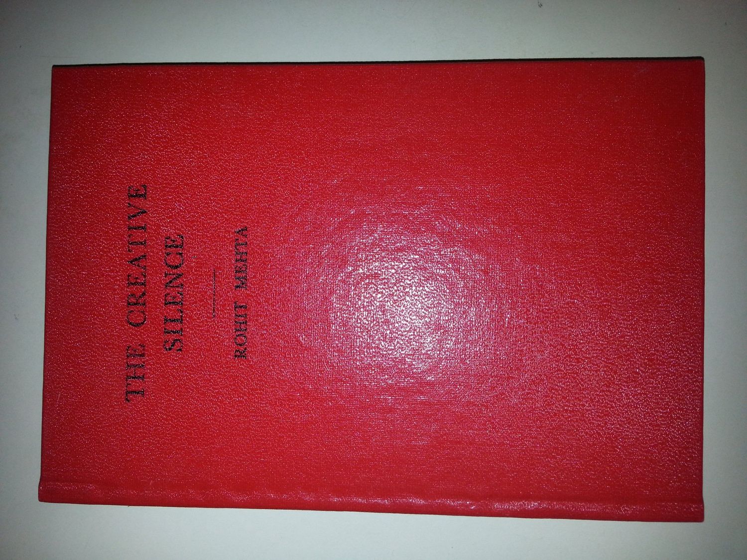 Creative Silence Hardcover