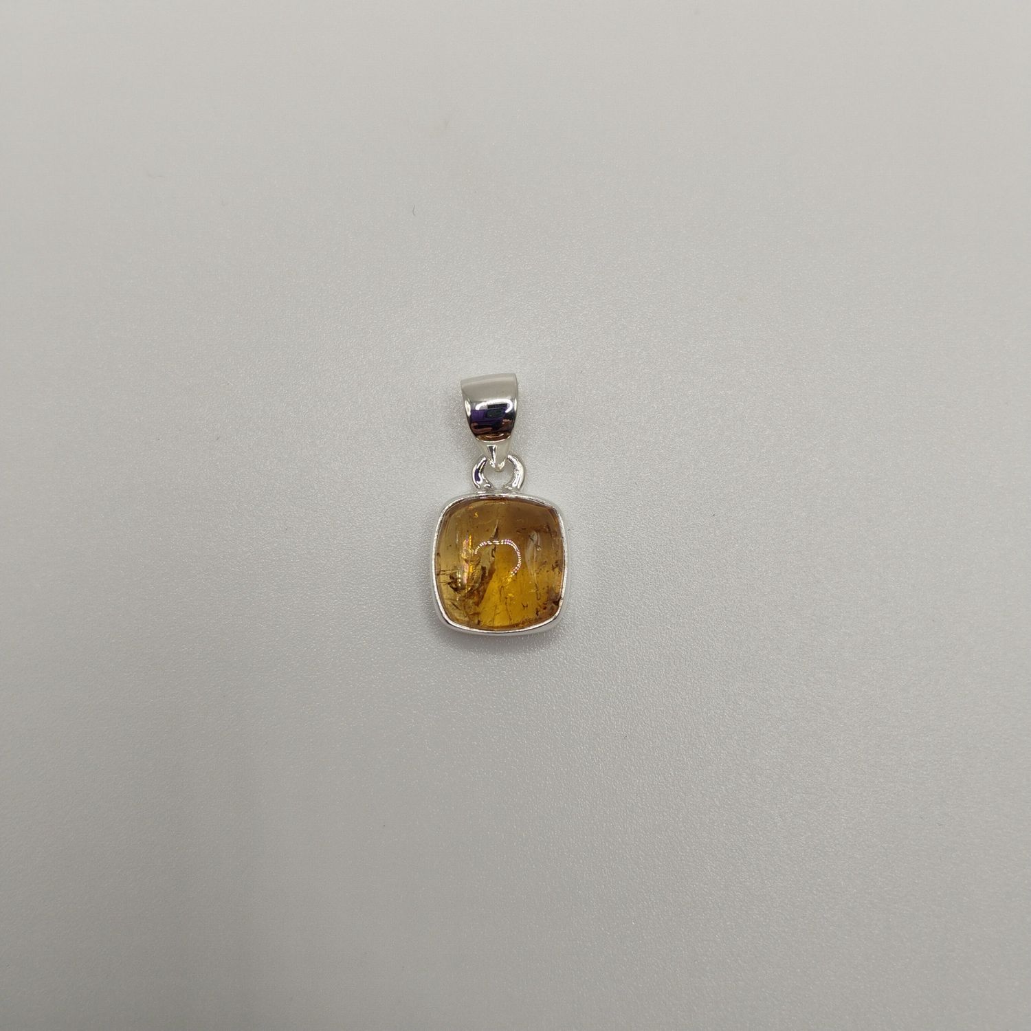 Imperial Topaz Sterling Silver Pendant