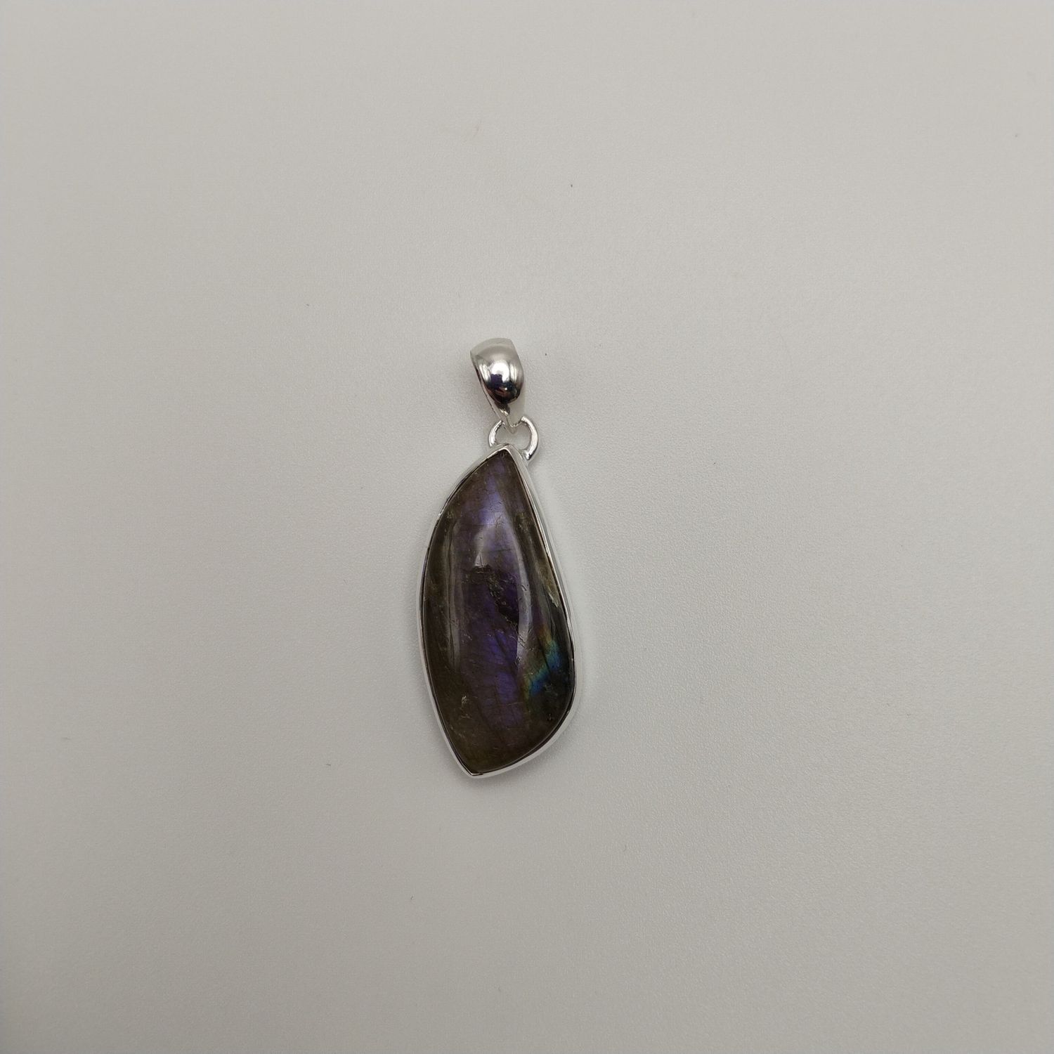 Purple Labradorite Sterling Silver Pendant Premier Collection