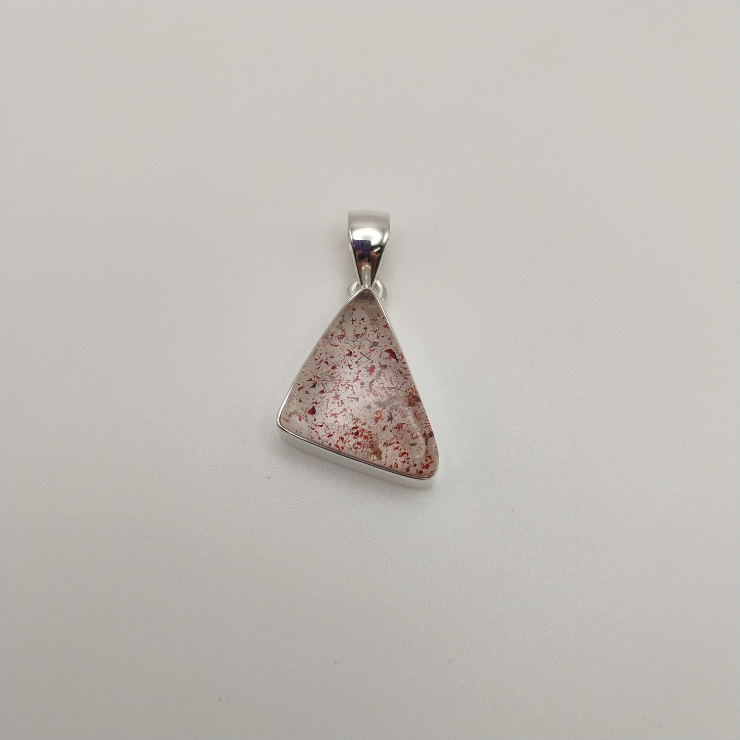 Orire Lucky Quartz Sterling Silver Pendant