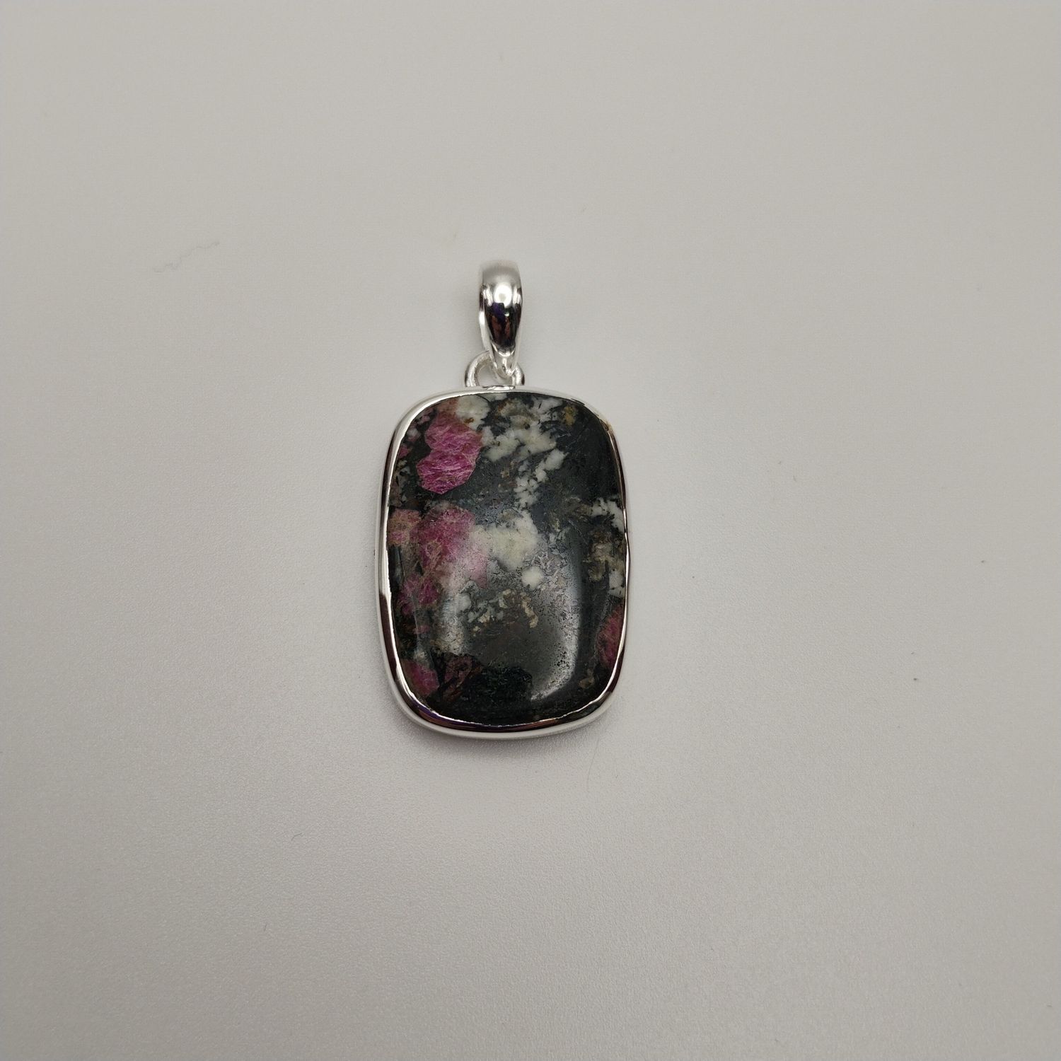 Eudialyte Sterling Silver Pendant