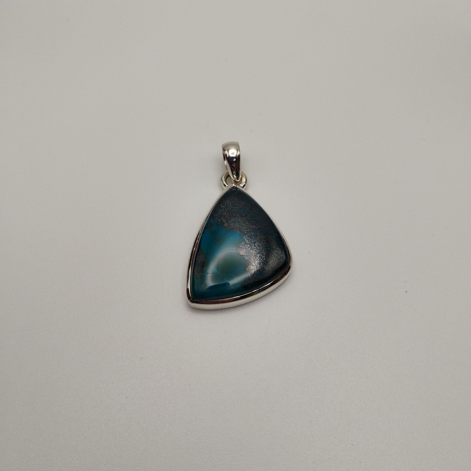 Azurite Sterling Silver Pendant