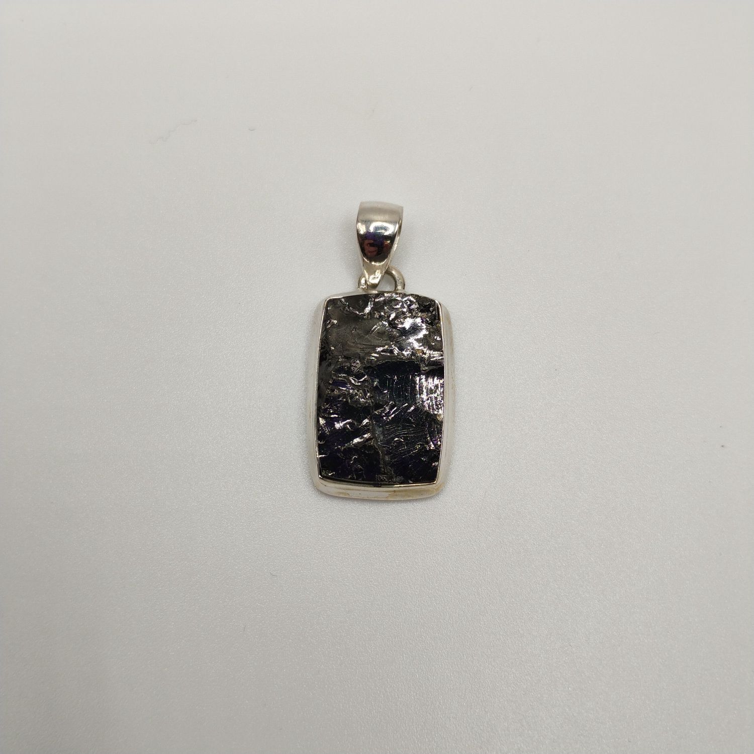 Shungite Pendant Sterling Silver