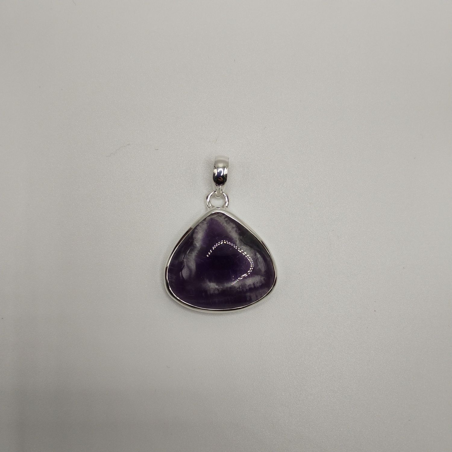 Amethyst Lace Sterling Silver Pendant