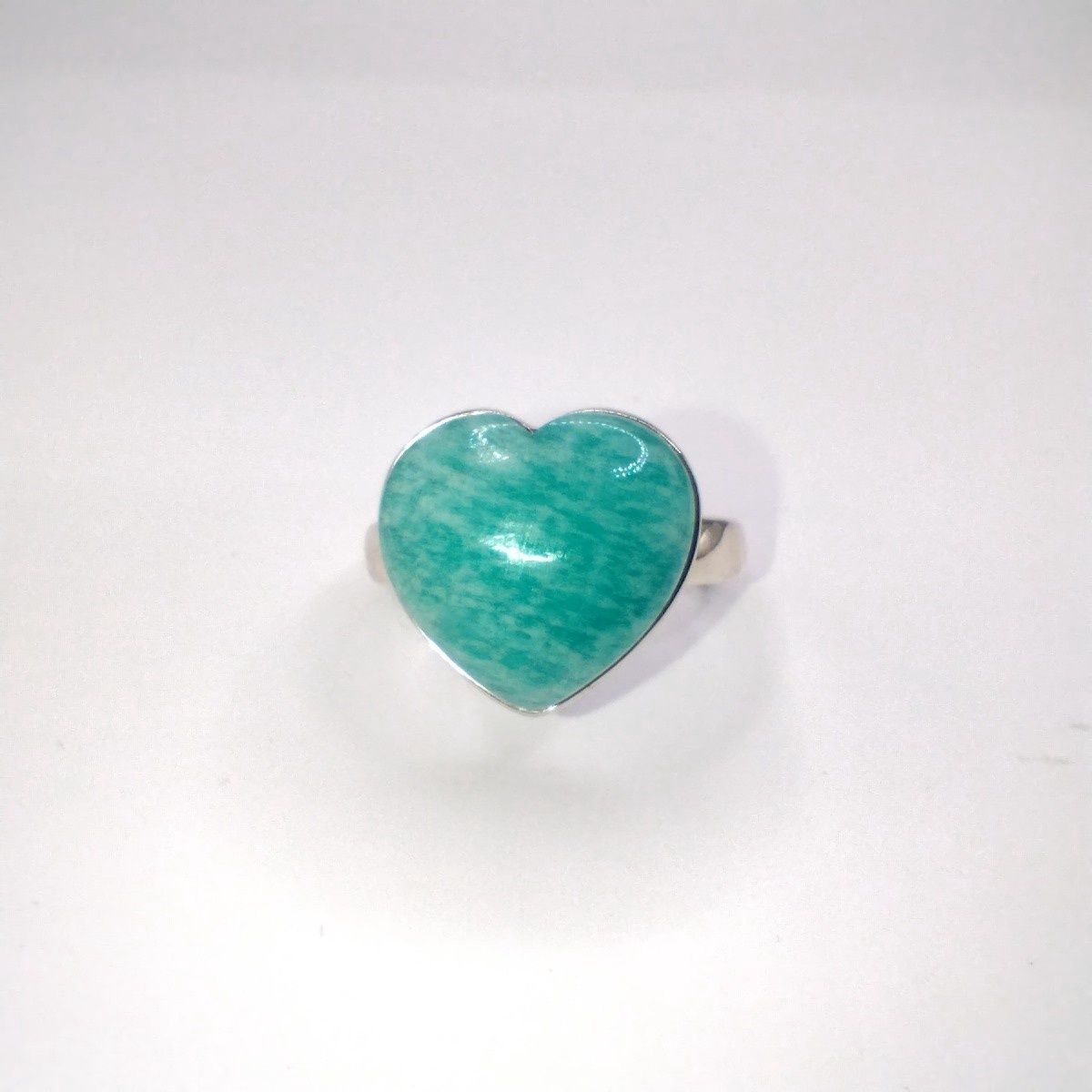 Amazonite Size 11 Sterling Silver Ring