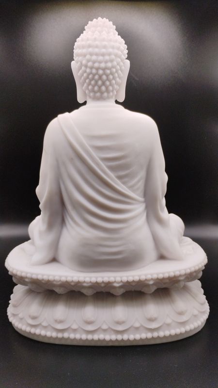 Shakyamuni Buddha Statue Marble Finish