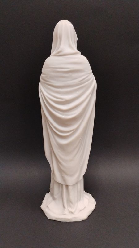 Virgin Mary Marble Finish Statue