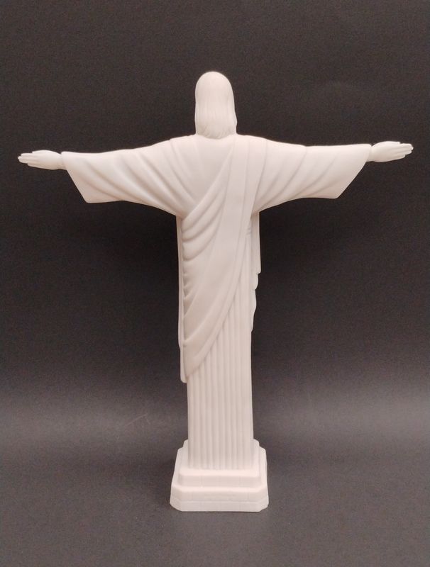 Christ The Redeemer Marble White Statue