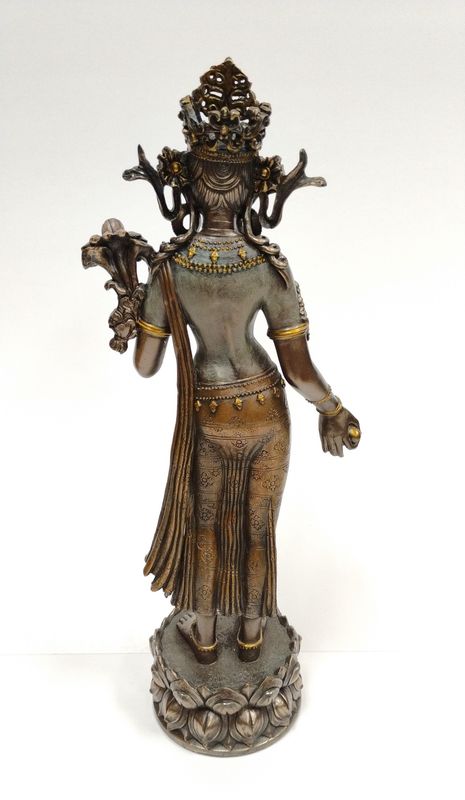 Tara Standing Bronze Statue