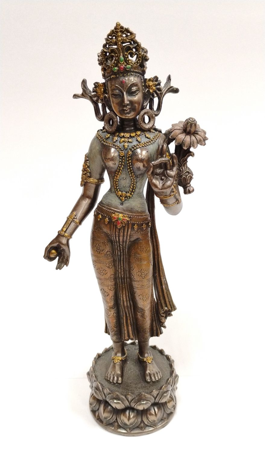 Tara Standing Bronze Statue