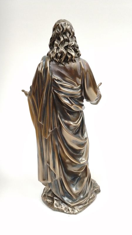Jesus Statue Bronze Finish