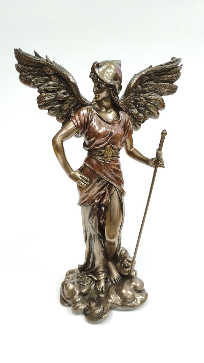 Archangel Gabriel Statue Bronze Finish Statue