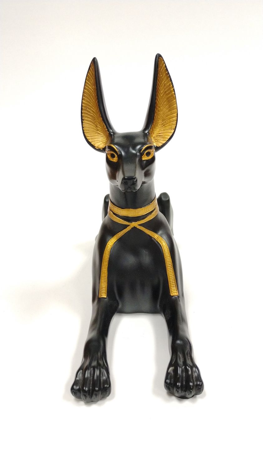 Anubis Lying Down (Large) Black Statue