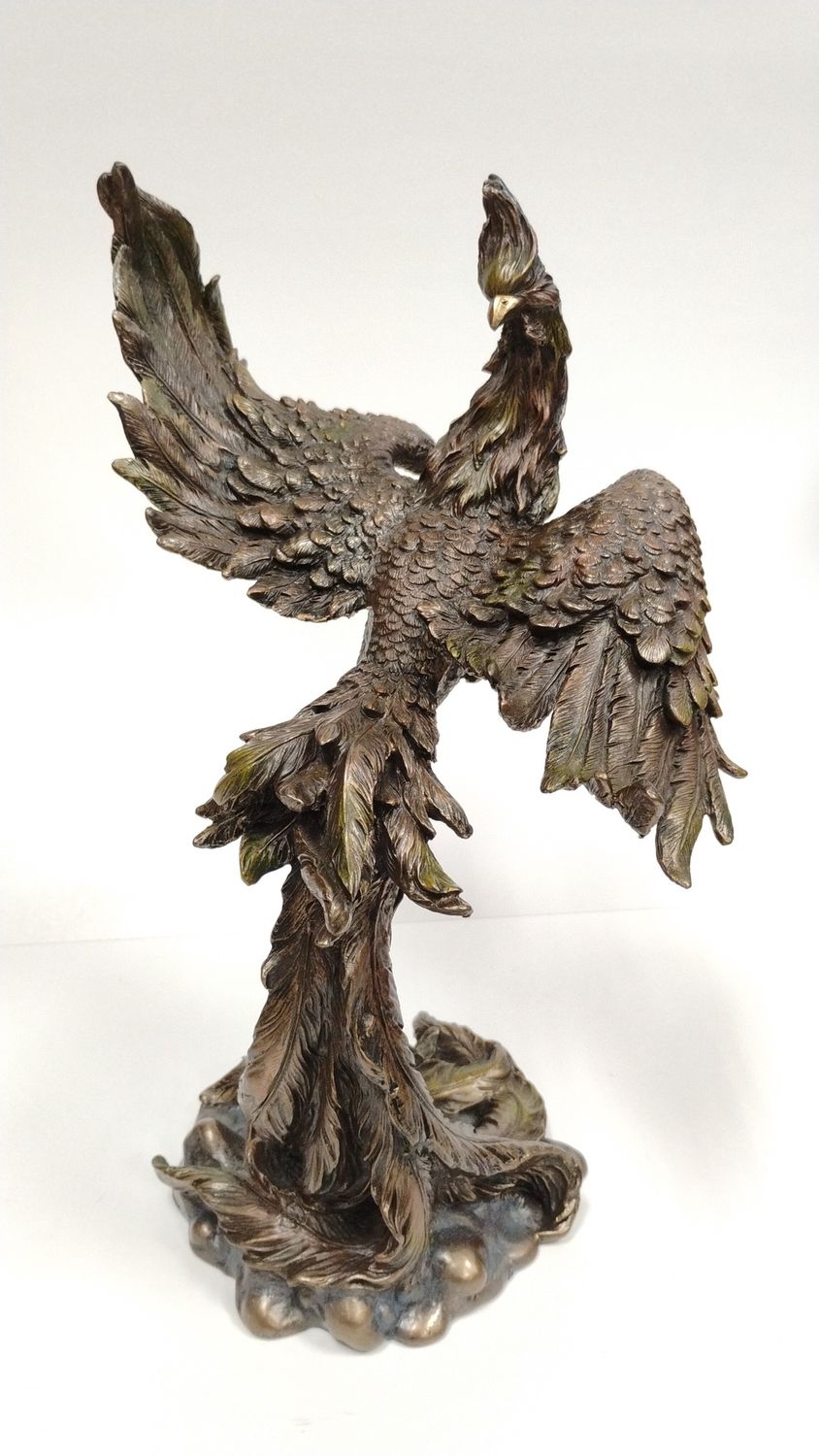 Phoenix Bronze Finish Statue