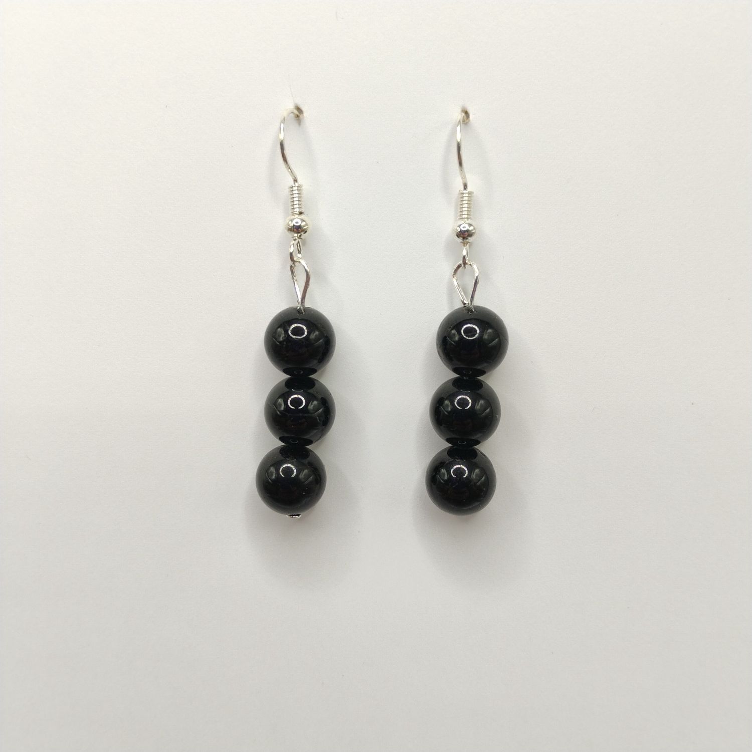 Gemstone Earrings - Black Tourmaline