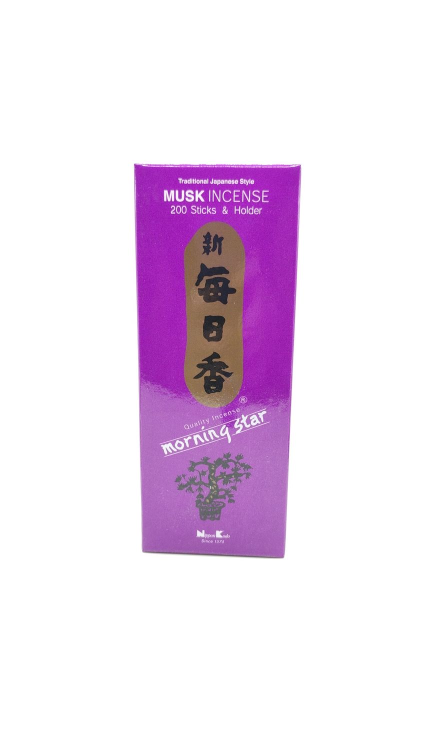 Morning Star Incense - Musk 200 Sticks