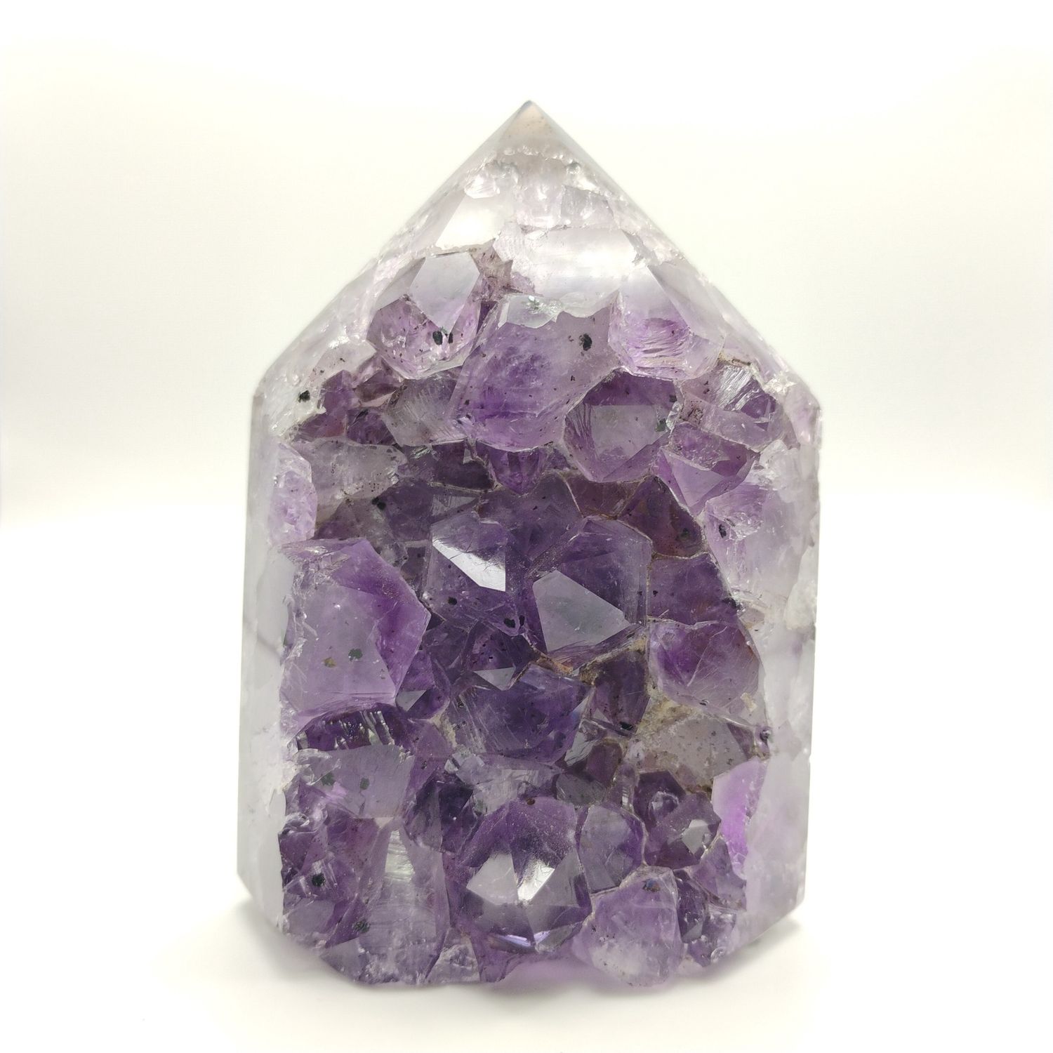 Amethyst - Druzy w Top Point - Lot 1125-AMDR-4