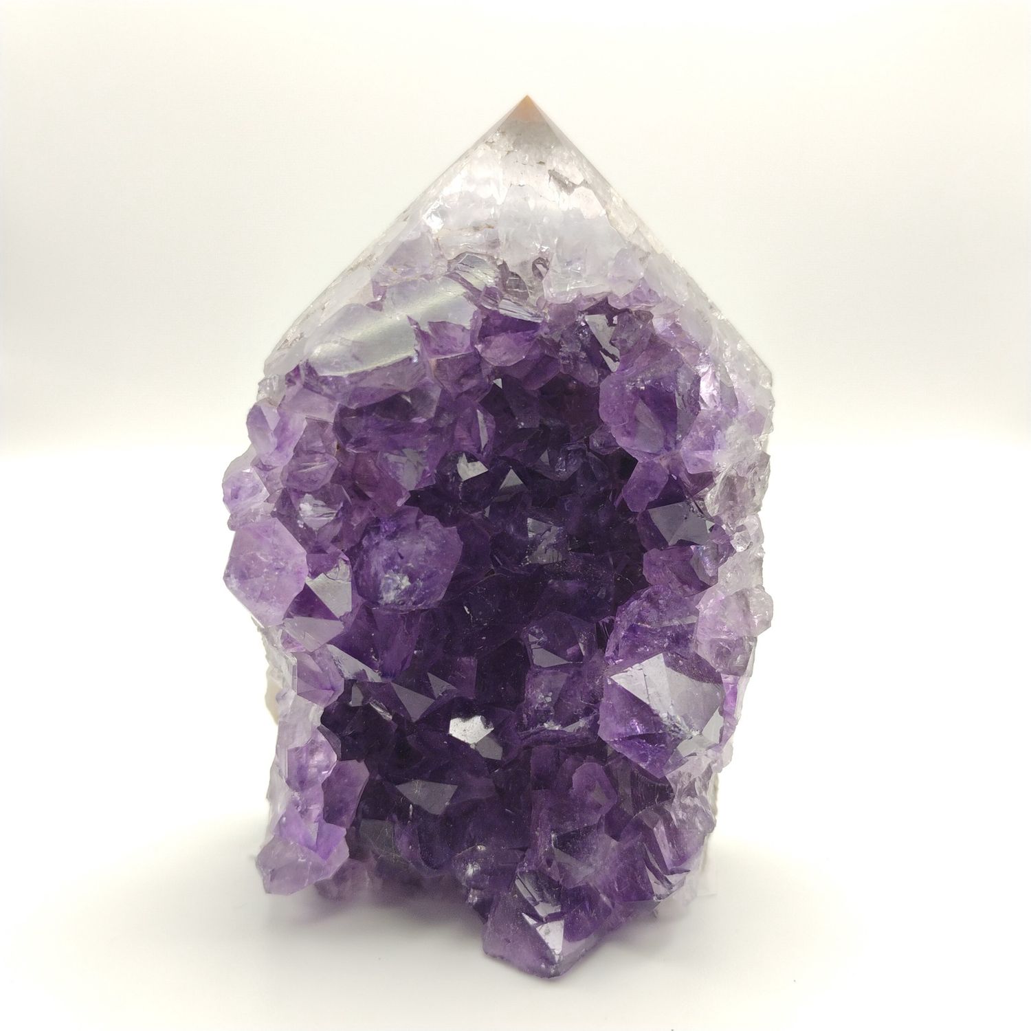 Amethyst - Druzy w Top Point - Lot 1125-AMDR-2