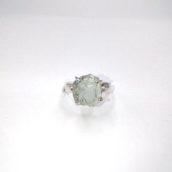 Green Amethyst Ring Size 6