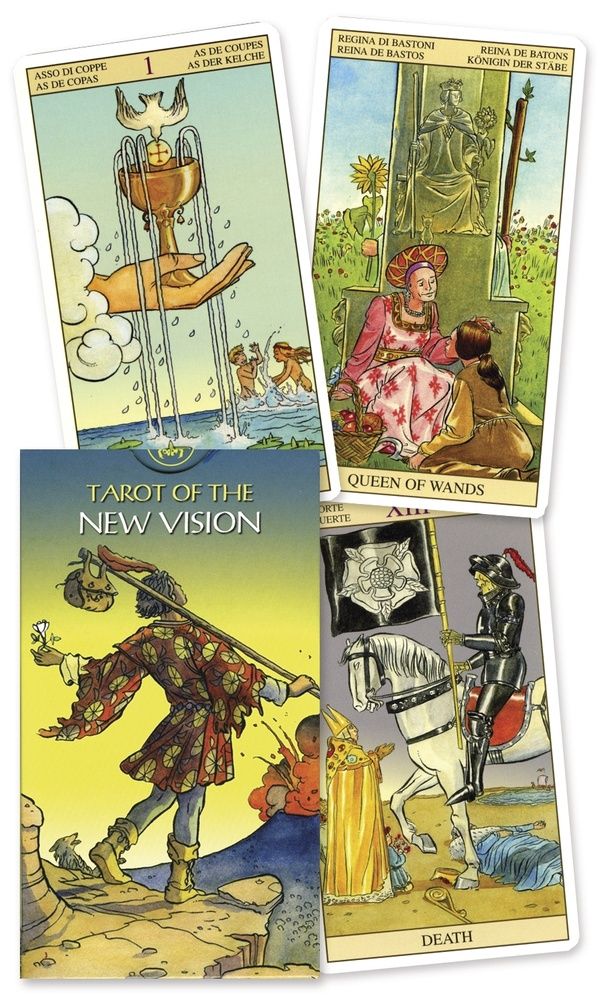 Tarot of the New Vision Deck [With Instructional Booklet] (Lo Scarabeo Decks)