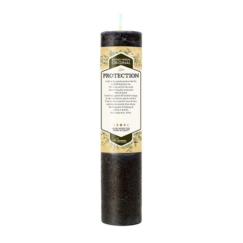 Blessed Herbal Candle - Protection