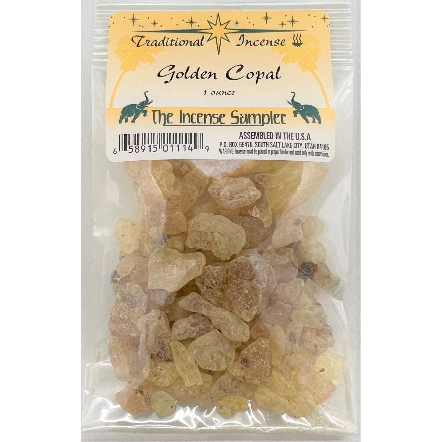 Traditional Incense - Golden Copal Resin