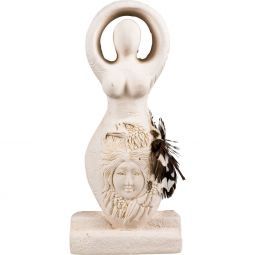 Gypsum Cement Statue - Eagle Goddess
