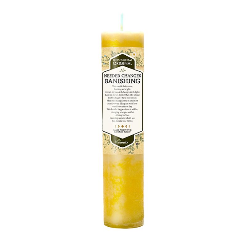 Blessed Herbal Candle - Needed Change/Banishing