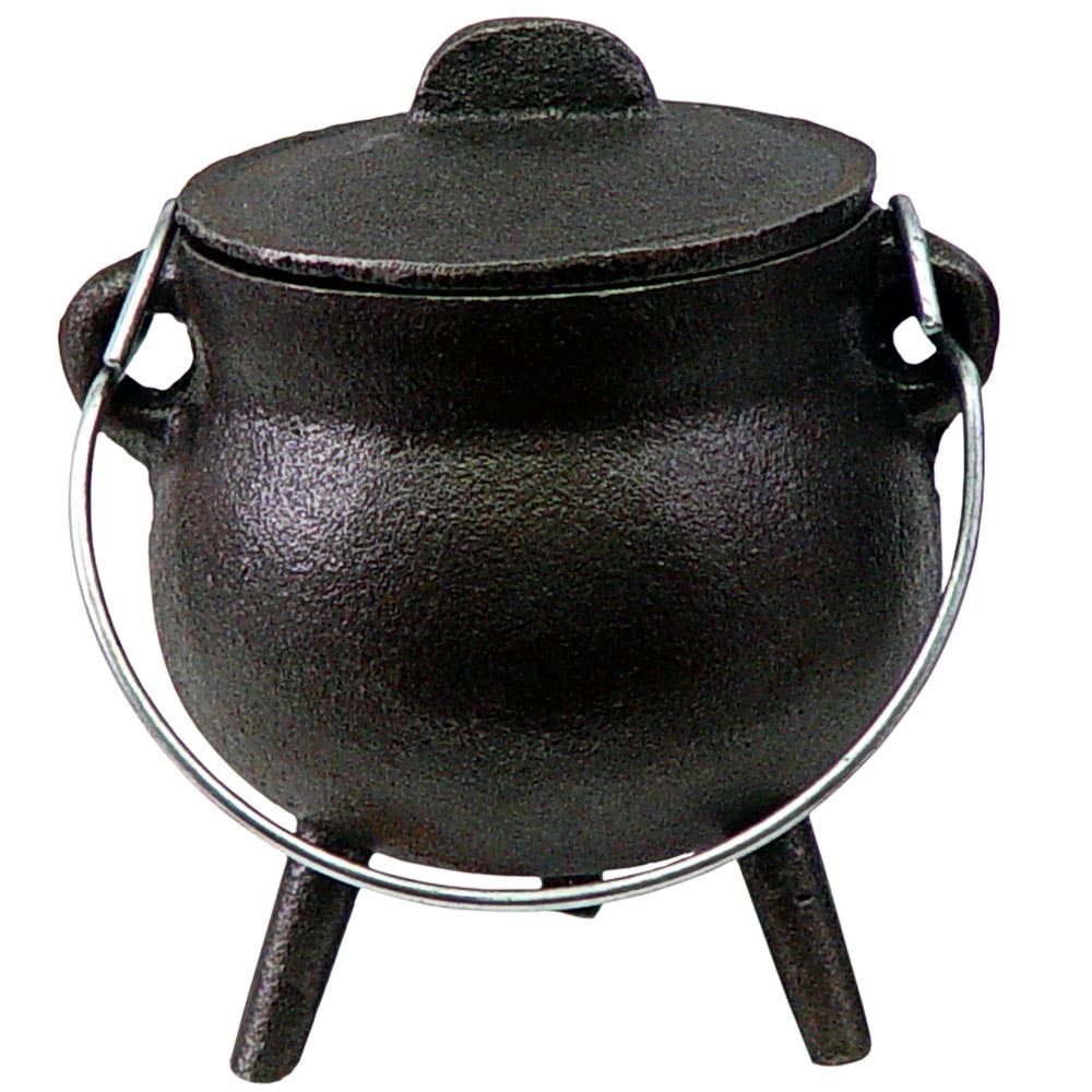 Cast Iron Cauldron Mini 2.75-in Plain
