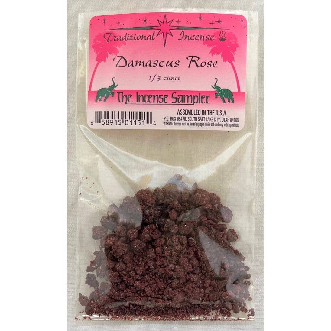 Traditional Incense - Damascus Rose