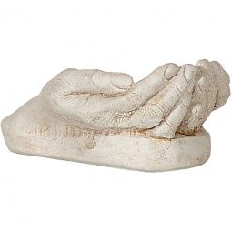 Gypsum Cement Statue - God's Hands
