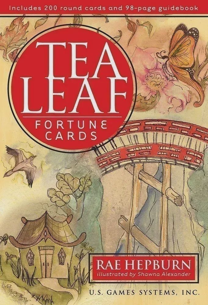 Tea Leaf Fortune Cards: 200 Round Divination Cards, 98-Page Illustrated Guidebook for Reading Tea Leaves (Tasseomancy), Ancient Fortunetelling Method