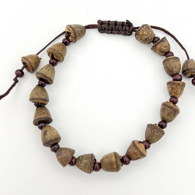 108 Bead Mala - Eucalyptus Pod