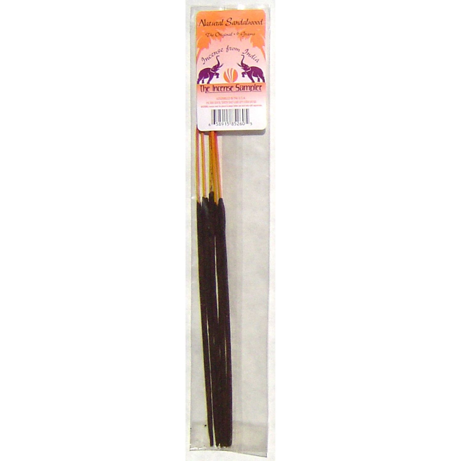 Incense From India - Natural Sandalwood - Sample Pack