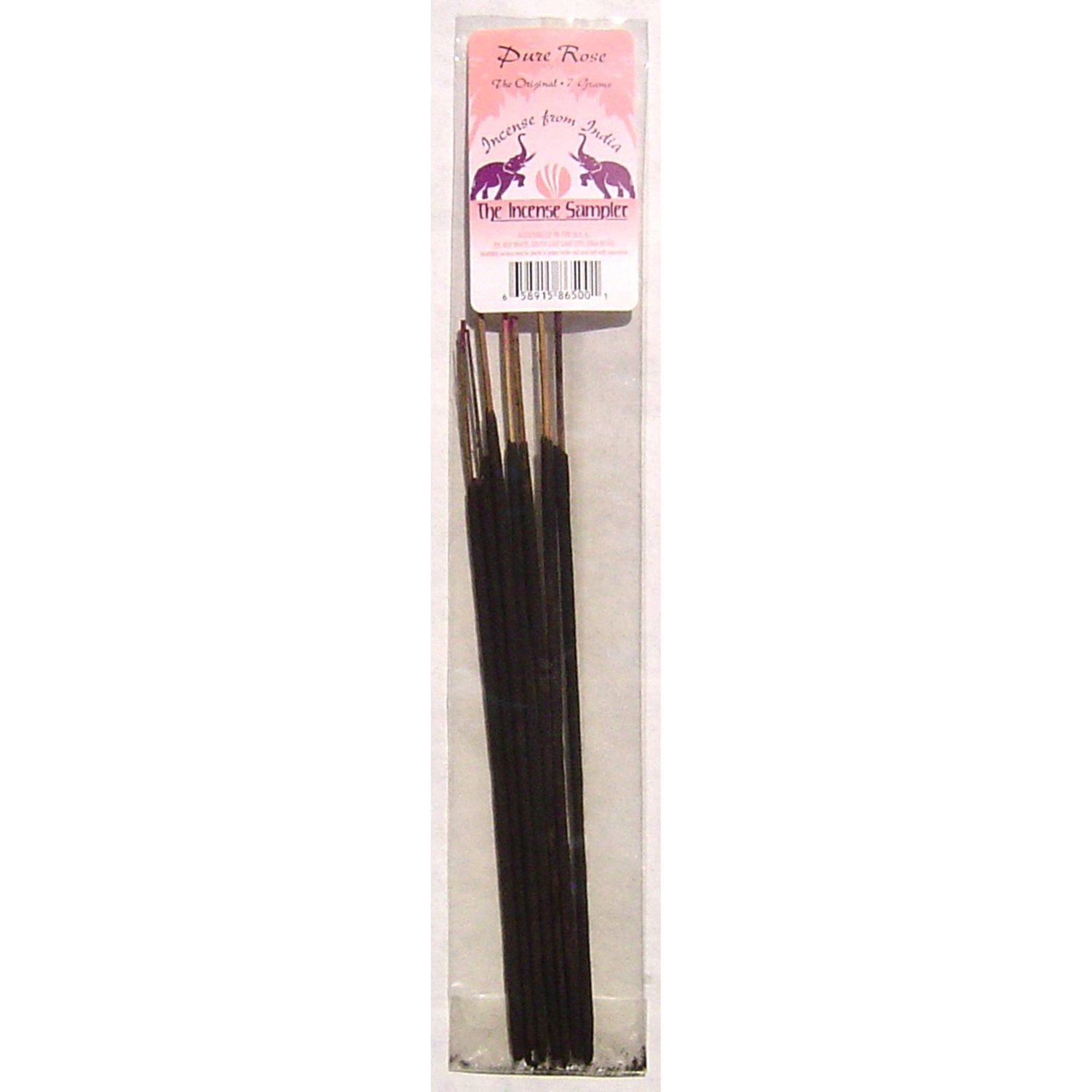 Incense From India - Pure Rose - Sample Pack