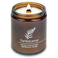 8 oz Wood Wick Candle - Frankincense