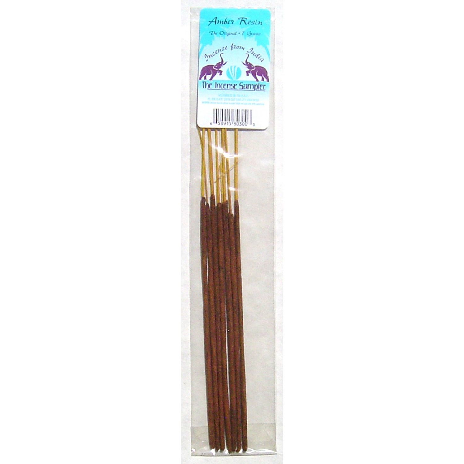 Incense From India - Amber Resin - Sample Pack