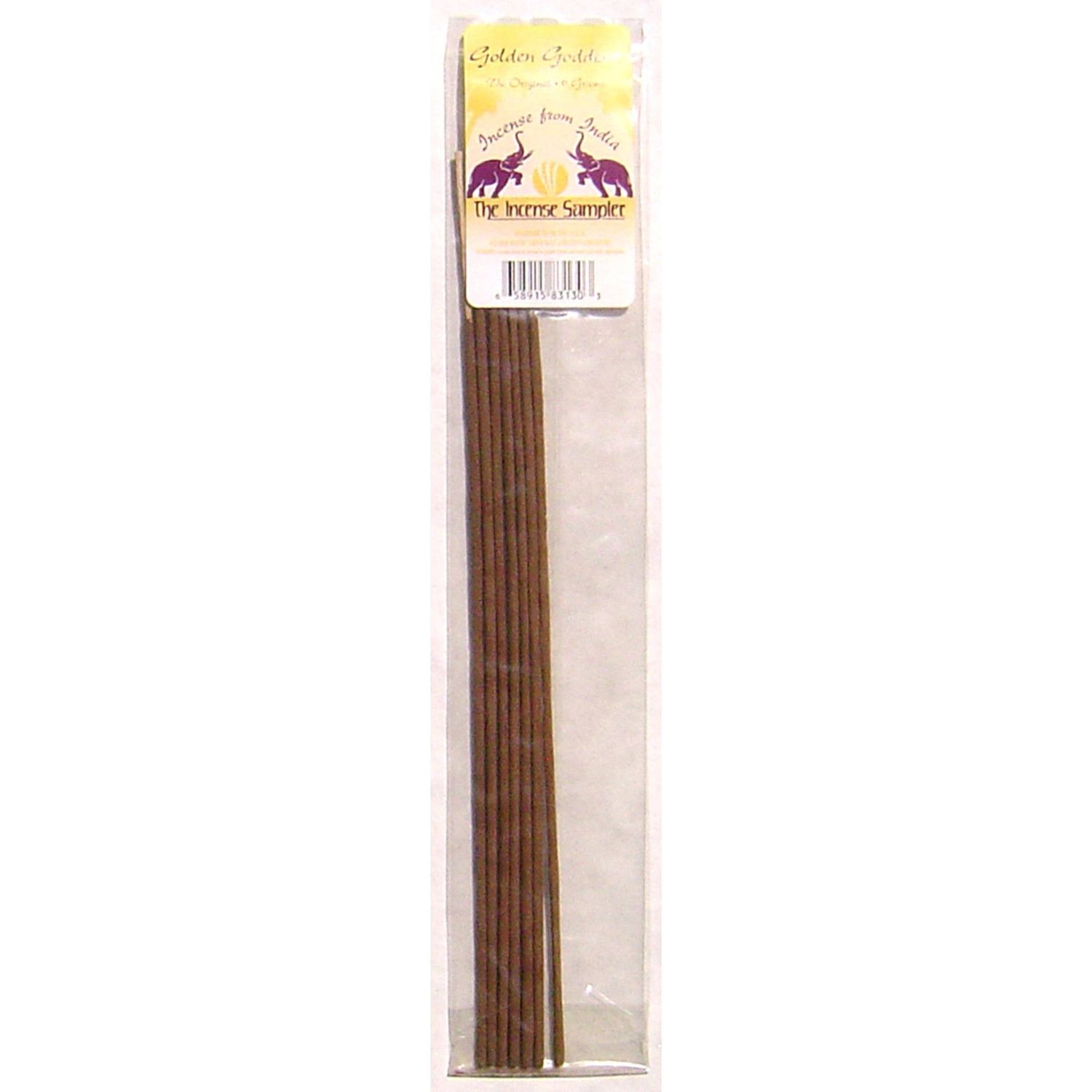 Incense From India - Golden Goddess - Sample Pack