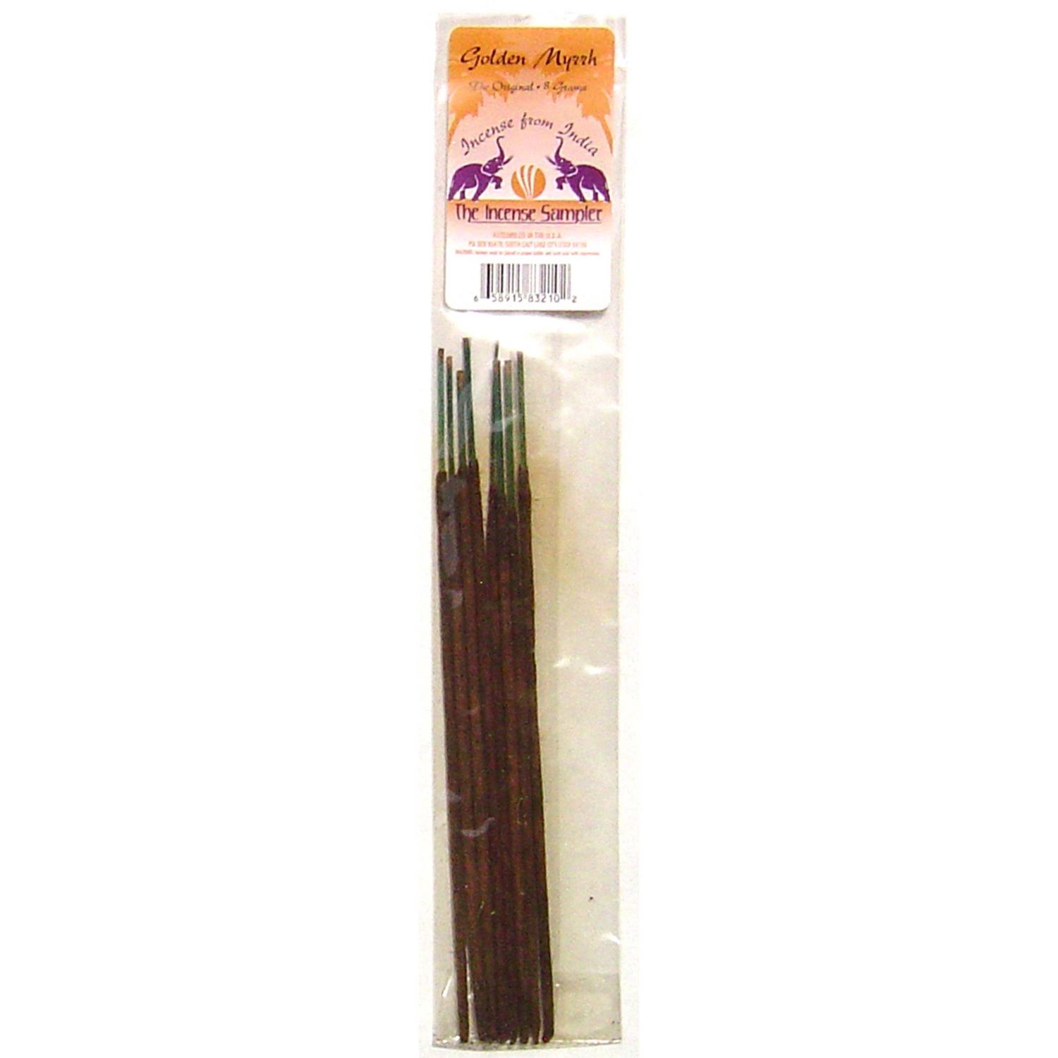 Incense From India - Golden Myrrh - Sample Pack