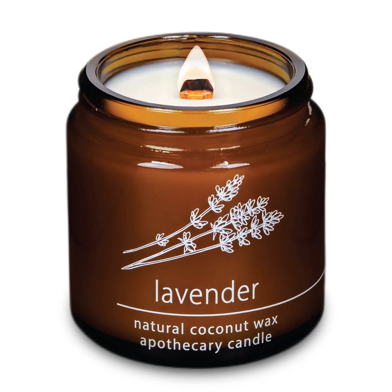 4 oz Wood Wick Candle - Lavender