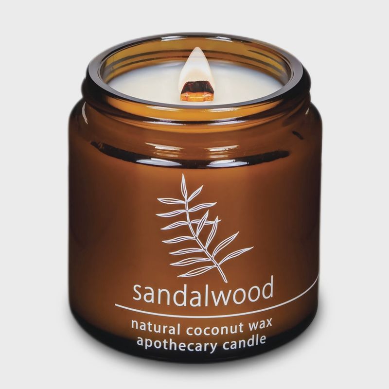 4 oz Wood Wick Candle - Sandalwood
