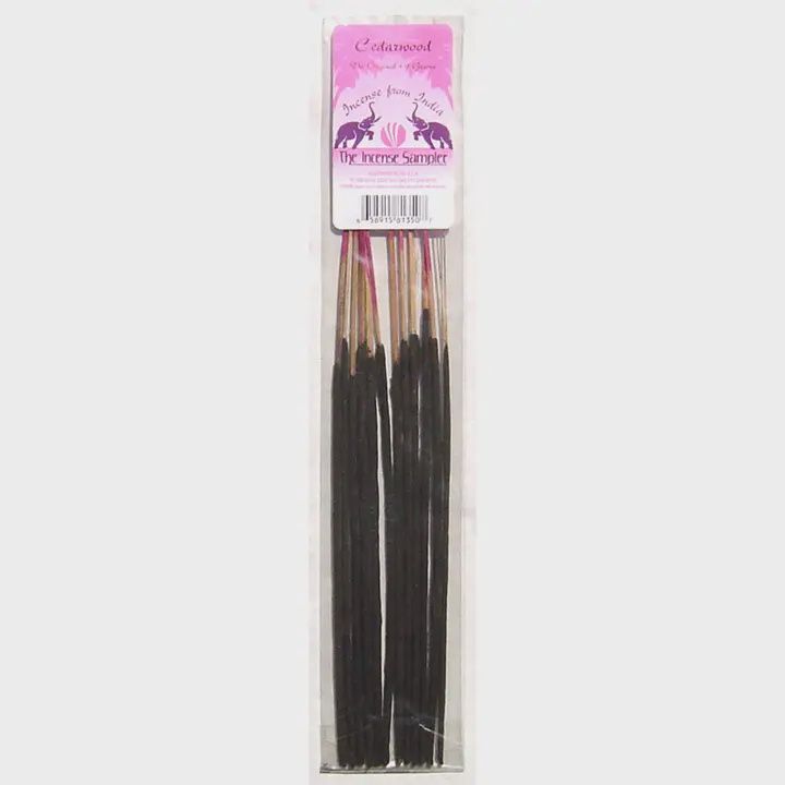 Incense From India - Cedarwood - Sample Pack
