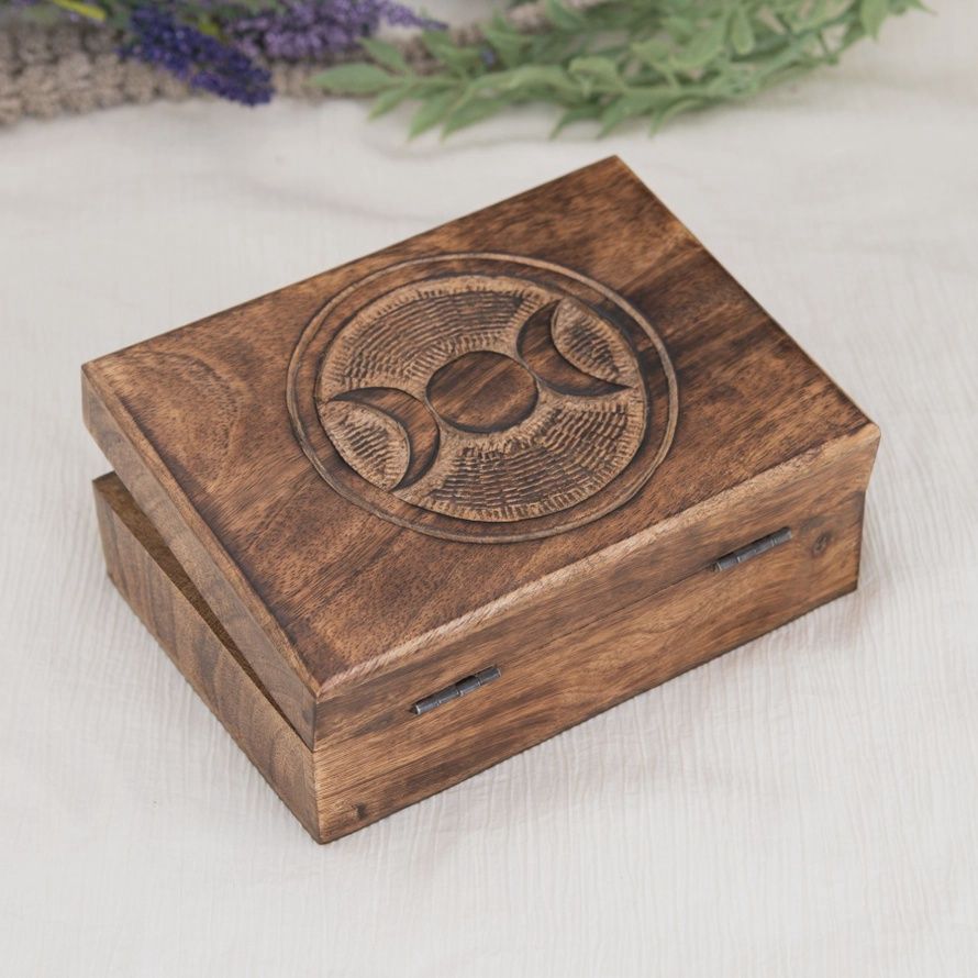 Triple Moon Tarot Card Box